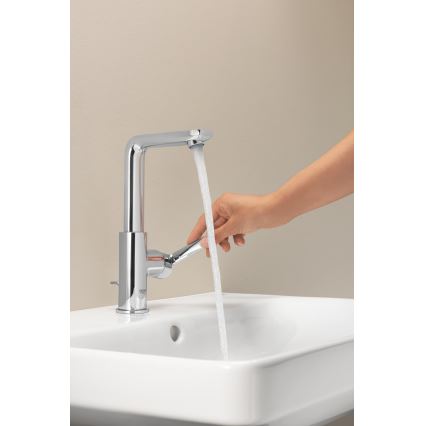 GROHE 23296001 - Tvättställsblandare LINEARE, storlek L, polerad krom