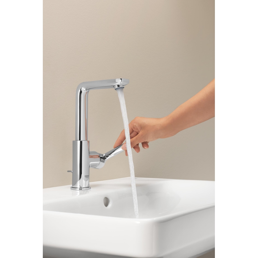 GROHE 23296001 - Tvättställsblandare LINEARE, storlek L, polerad krom