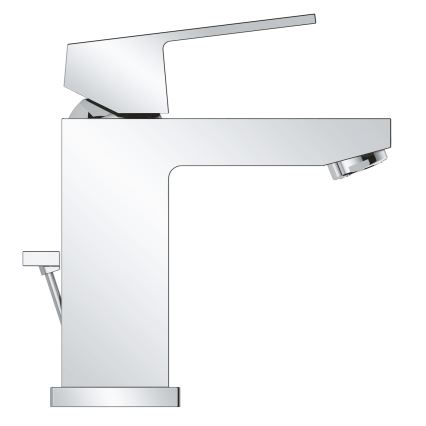 GROHE 2339000E - Tvättställsblandare EUROCUBE DN 15 blank krom