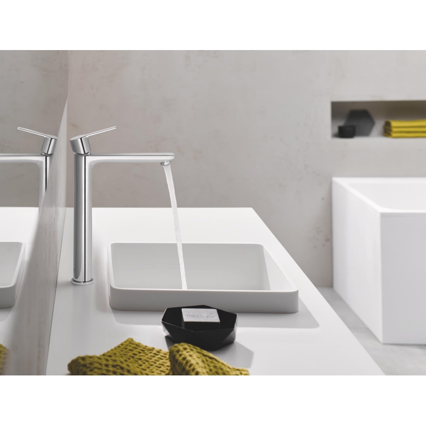 GROHE 23405001 - Tvättställsblandare LINEARE, XL, blank krom