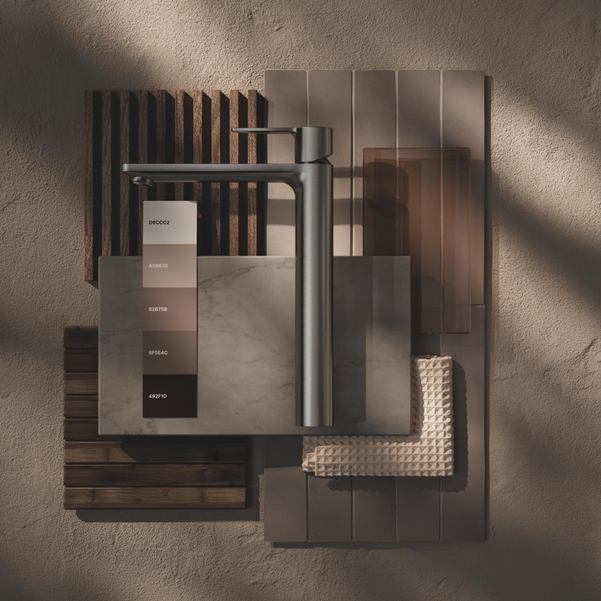 GROHE 23405AL1 – LINEARE tvättställsblandare, XL, grafit