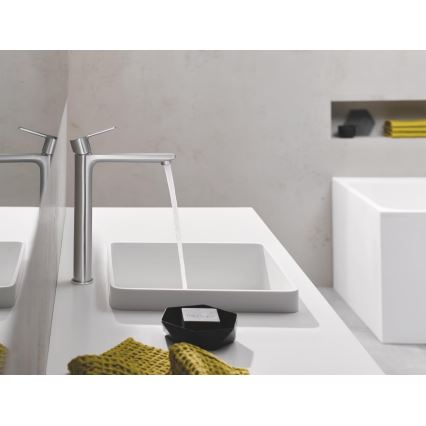 GROHE 23405DC1 - Tvättställsblandare LINEARE DN 15 i rostfritt stål