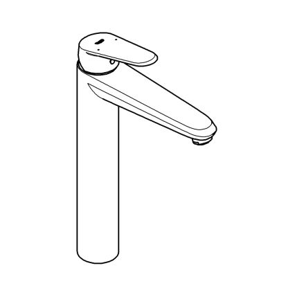 GROHE 23432000 - Tvättställsblandare EURODISC COSMOPOLITAN storlek XL krom