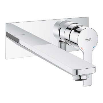 GROHE 23444001 - Tvåhåls tvättställsblandare LINEARE 207 mm i polerad krom