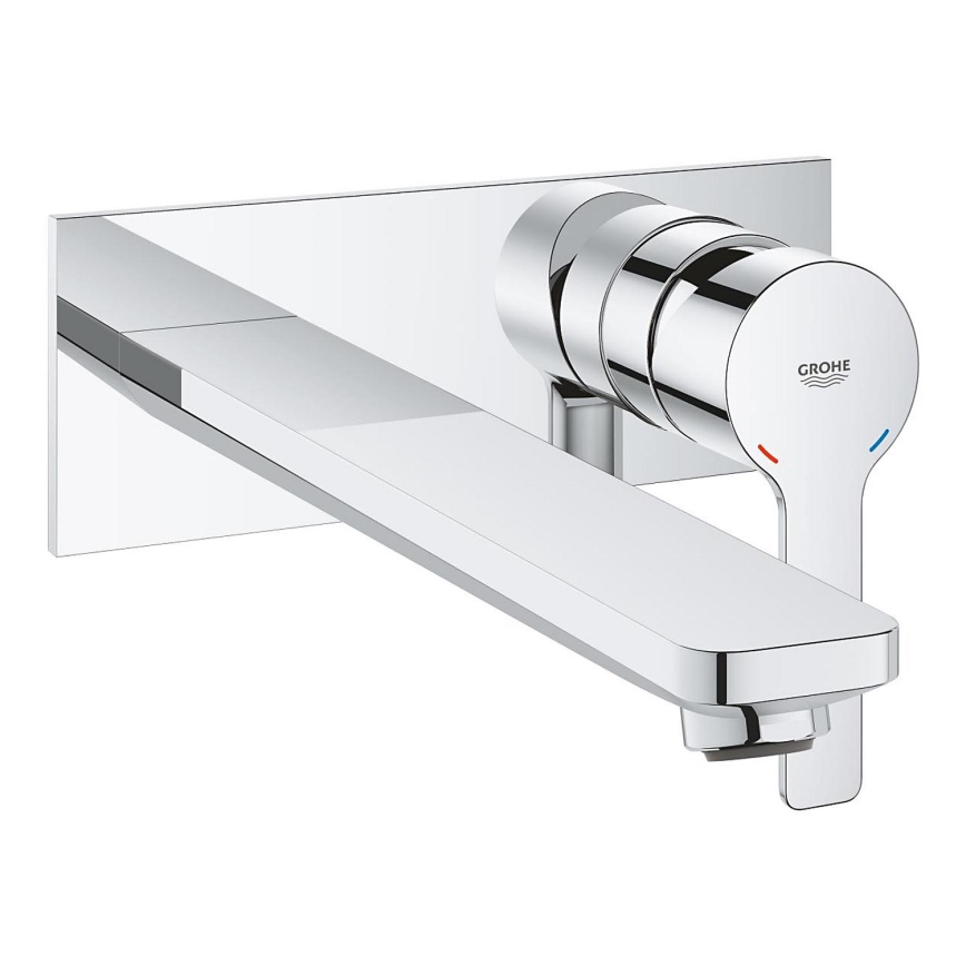GROHE 23444001 - Tvåhåls tvättställsblandare LINEARE 207 mm i polerad krom