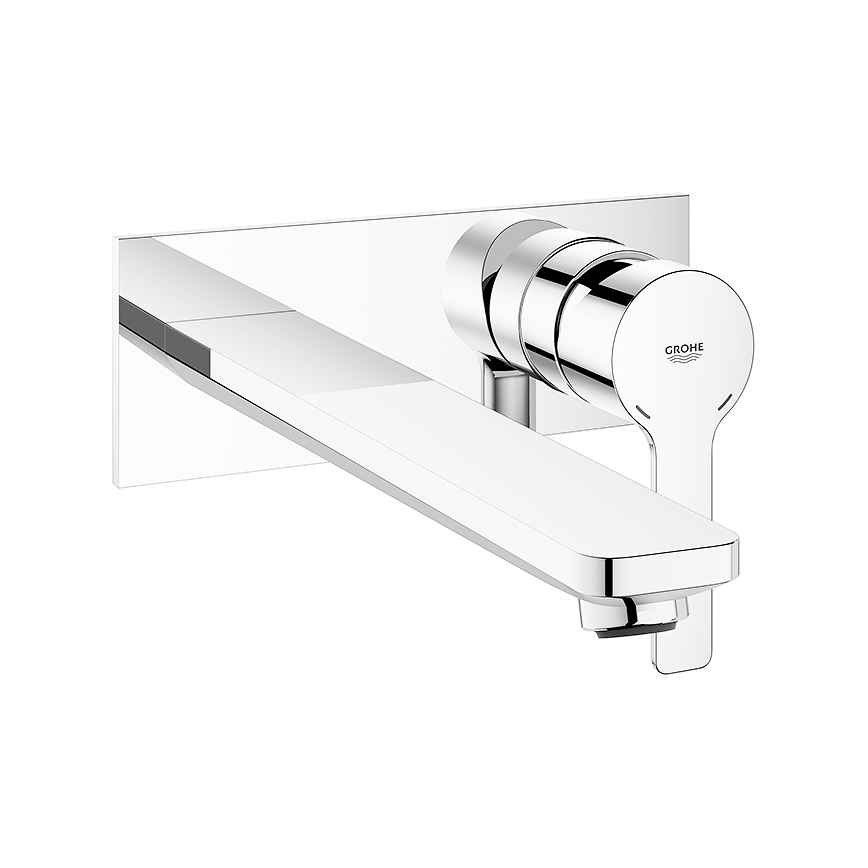 GROHE 23444001 - Tvåhåls tvättställsblandare LINEARE 207 mm i polerad krom