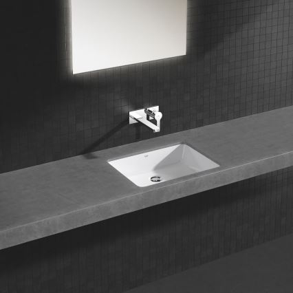 GROHE 23444001 - Tvåhåls tvättställsblandare LINEARE 207 mm i polerad krom
