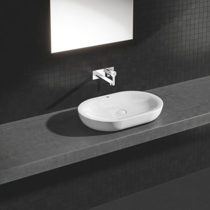 GROHE 23444001 - Tvåhåls tvättställsblandare LINEARE 207 mm i polerad krom