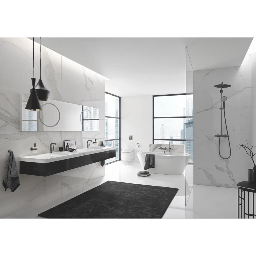GROHE 23462AL1 - Tvättställsblandare ESSENCE, storlek M, grafit