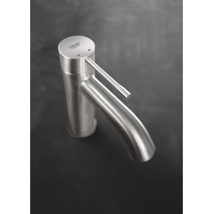 GROHE 23589DC1 - Tvättställsblandare ESSENCE, storlek S, rostfritt stål