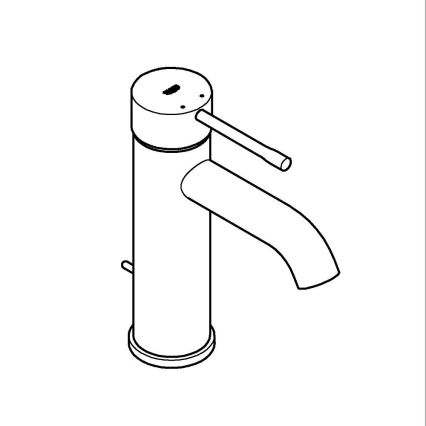 GROHE 23589DL1 - Tvättställsblandare ESSENCE storlek S i brons