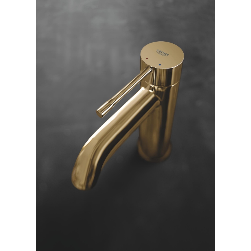 GROHE 23589GL1 - Tvättställsblandare ESSENCE DN 15, guld