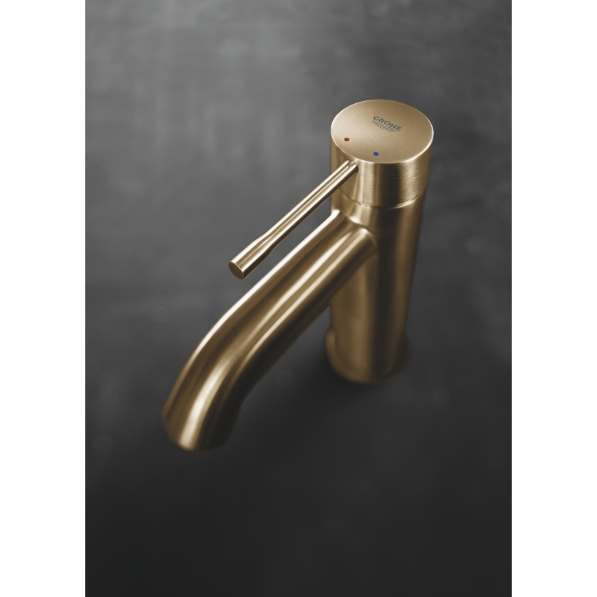 GROHE 23589GL1 - Tvättställsblandare ESSENCE DN 15, guld