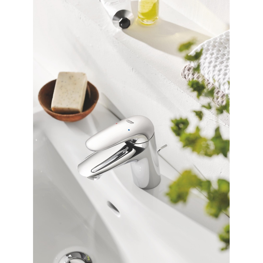 GROHE 23707003 - Tvättställsblandare EUROSTYLE 163 mm polerad krom