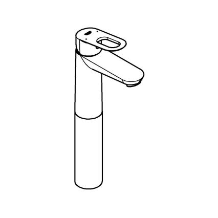 GROHE 23764000 - Tvättställsblandare BAULOOP DN 15 blank krom