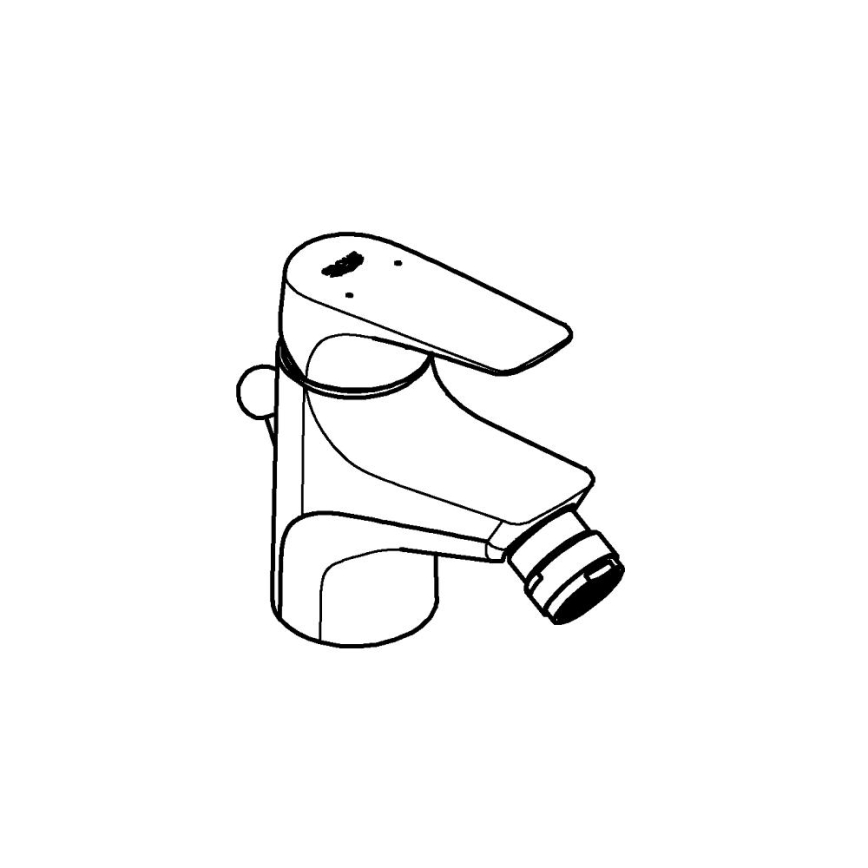 GROHE 23770000 - Bidéblandare START FLOW blank krom