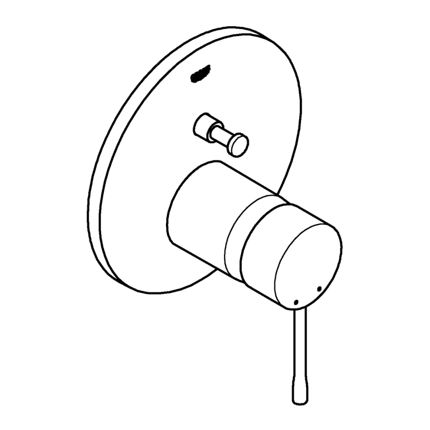 GROHE 24058AL1 - ESSENCE-blandare i antracit