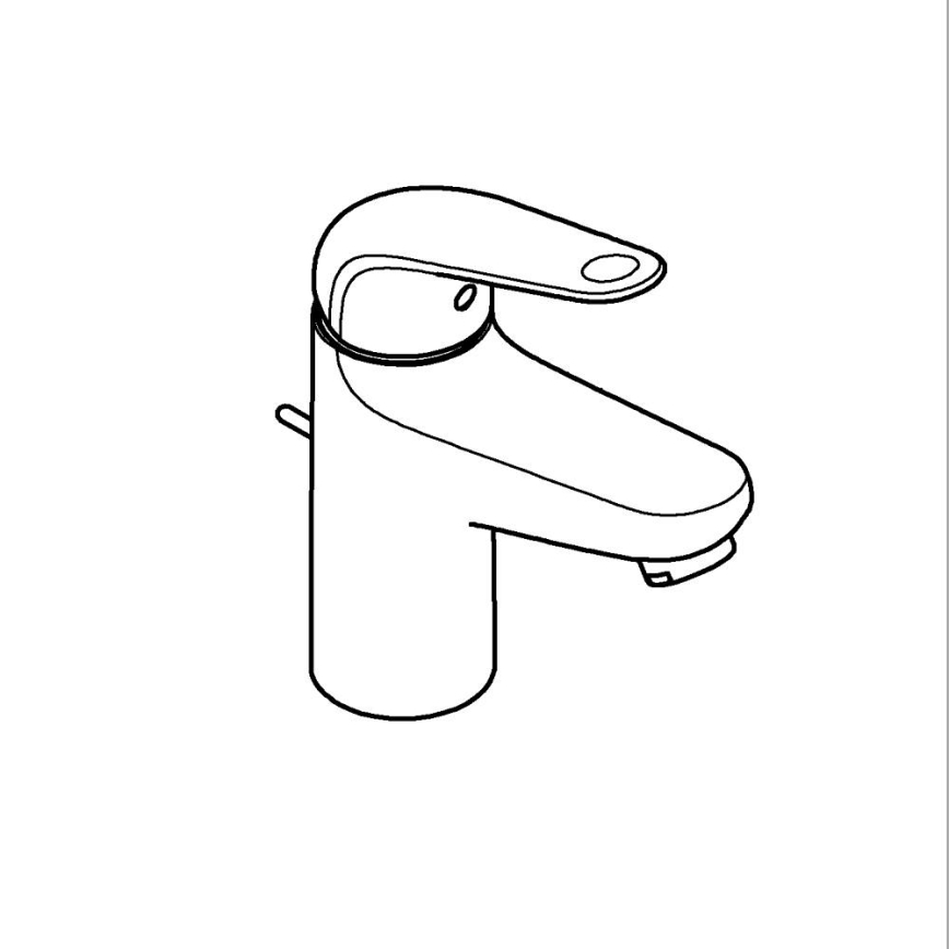 GROHE 24316001 - Tvättställsblandare SWIFT DN 15 polerad krom