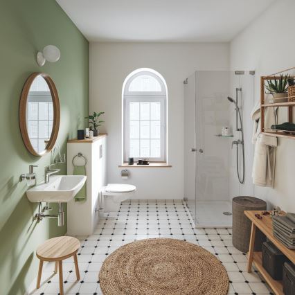 GROHE 24316001 - Tvättställsblandare SWIFT DN 15 polerad krom