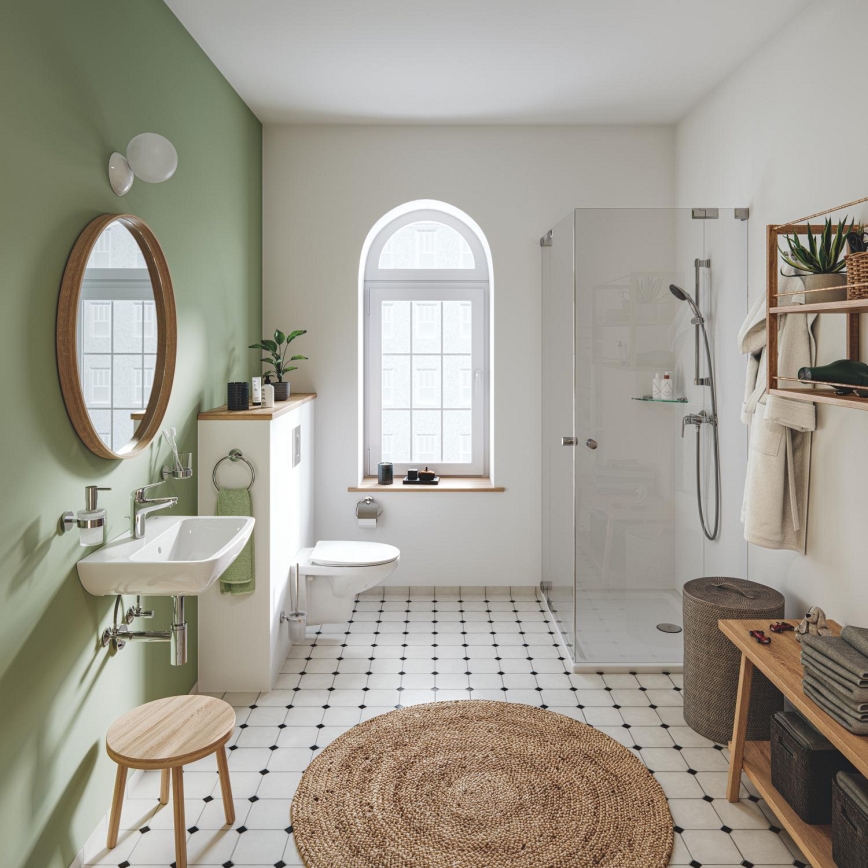 GROHE 24316001 - Tvättställsblandare SWIFT DN 15 polerad krom