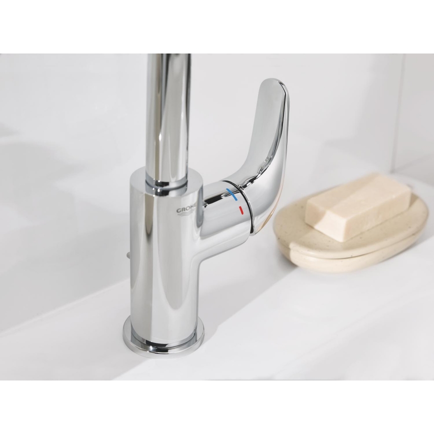 GROHE 24330001 - Tvättställsblandare EUROSMART, storlek L, polerad krom
