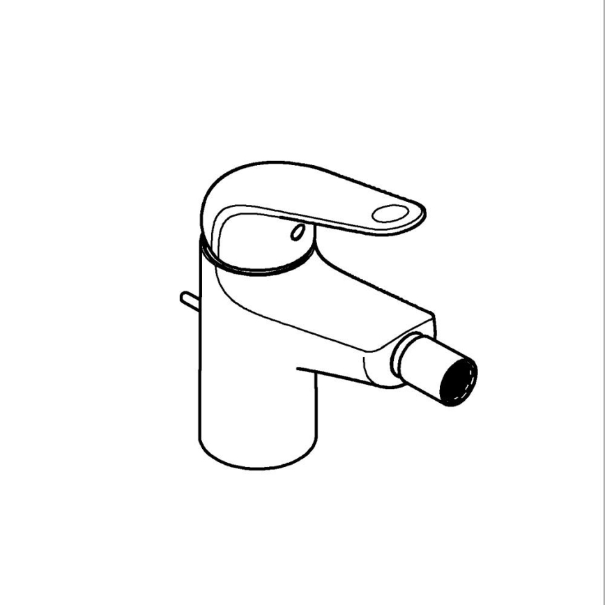 GROHE 24332001 - Bidettblandare SWIFT 146 mm polerad krom