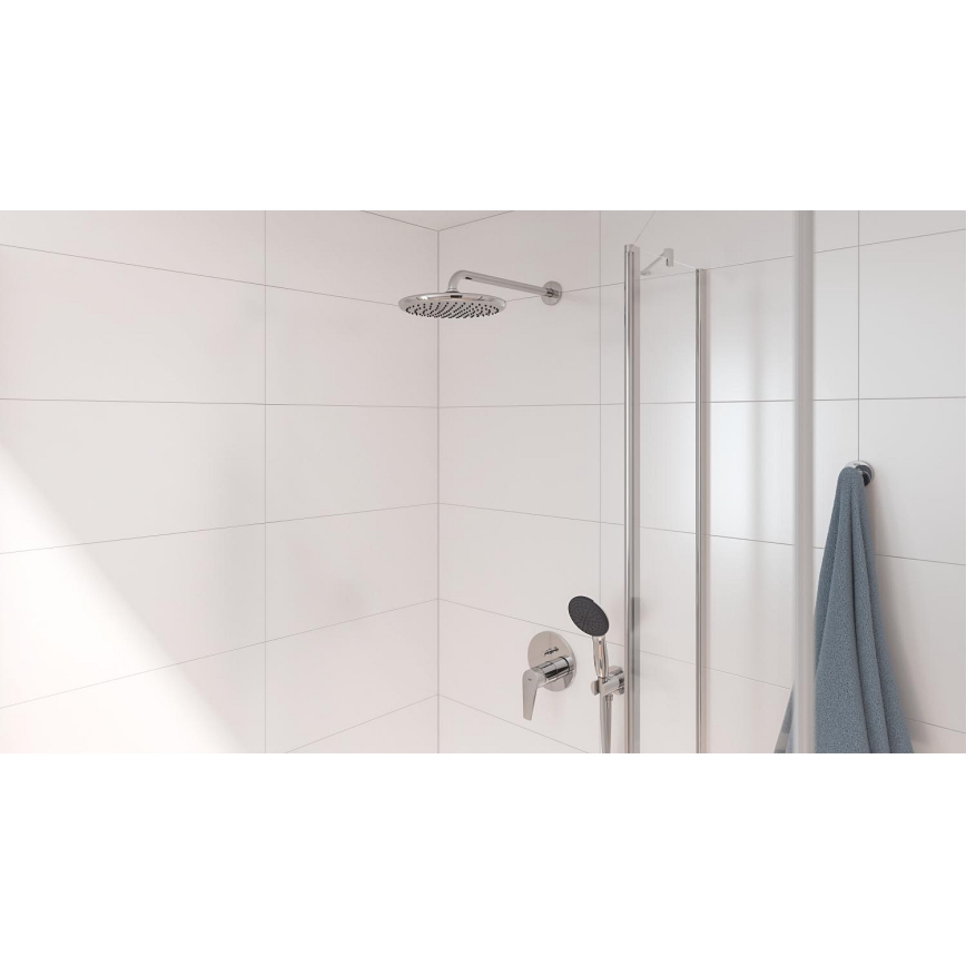 GROHE 25293000 - Duschset START EDGE 250 mm polerad krom