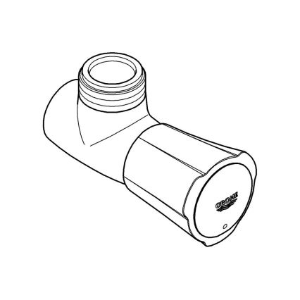 GROHE 26010001 - Duschventil COSTA L, polerad krom