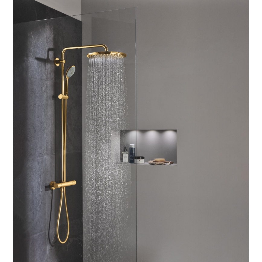 GROHE 26075GL0 - Duschsystem EUPHORIA SYSTEM 310, 450 mm, guldutförande