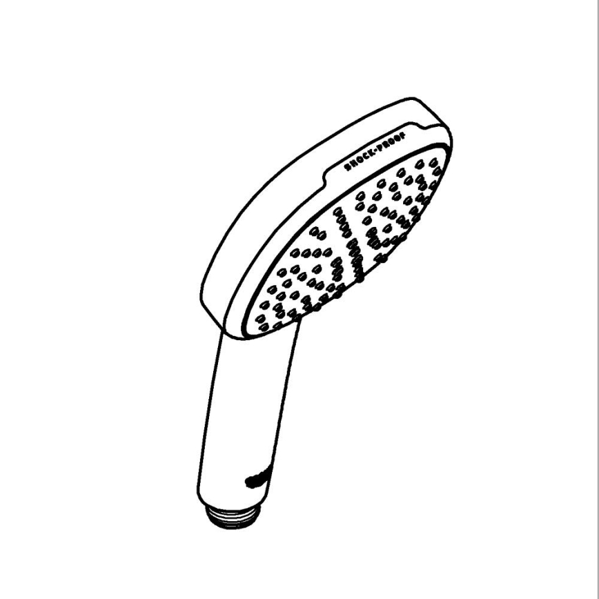 GROHE 26397001 - Handdusch VITALIO COMFORT 110, 110 mm, polerad krom