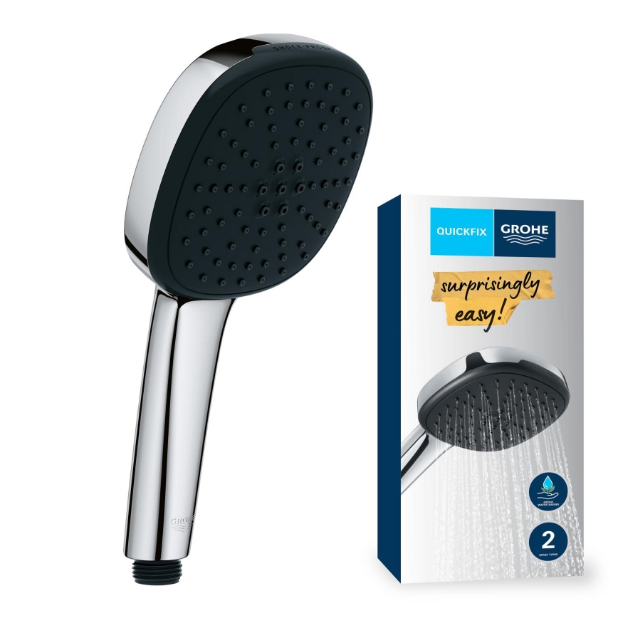 GROHE 26397001 - Handdusch VITALIO COMFORT 110, 110 mm, polerad krom