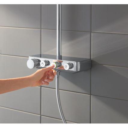 GROHE 26508000 - Duschsystem EUPHORIA SMARTCONTROL 310 CUBE i polerad krom