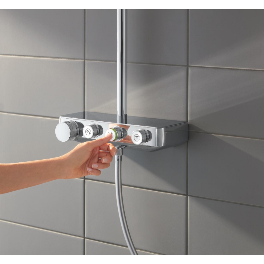 GROHE 26508000 - Duschsystem EUPHORIA SMARTCONTROL 310 CUBE i polerad krom