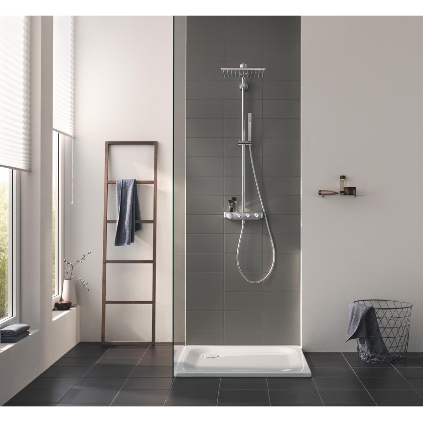 GROHE 26508000 - Duschsystem EUPHORIA SMARTCONTROL 310 CUBE i polerad krom