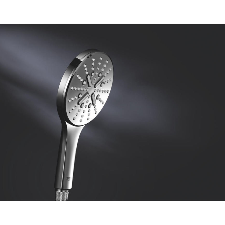 GROHE 26544000 - Handdusch RAINSHOWER SMARTACTIVE 130 mm, blank krom