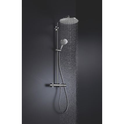 GROHE 26544000 - Handdusch RAINSHOWER SMARTACTIVE 130 mm, blank krom