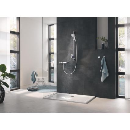 GROHE 26550000 - Handdusch RAINSHOWER SMARTACTIVE 130 CUBE blank krom