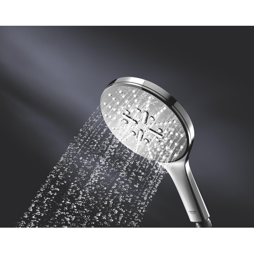 GROHE 26553000 - Handdusch RAINSHOWER SMARTACTIVE 150 mm blank krom