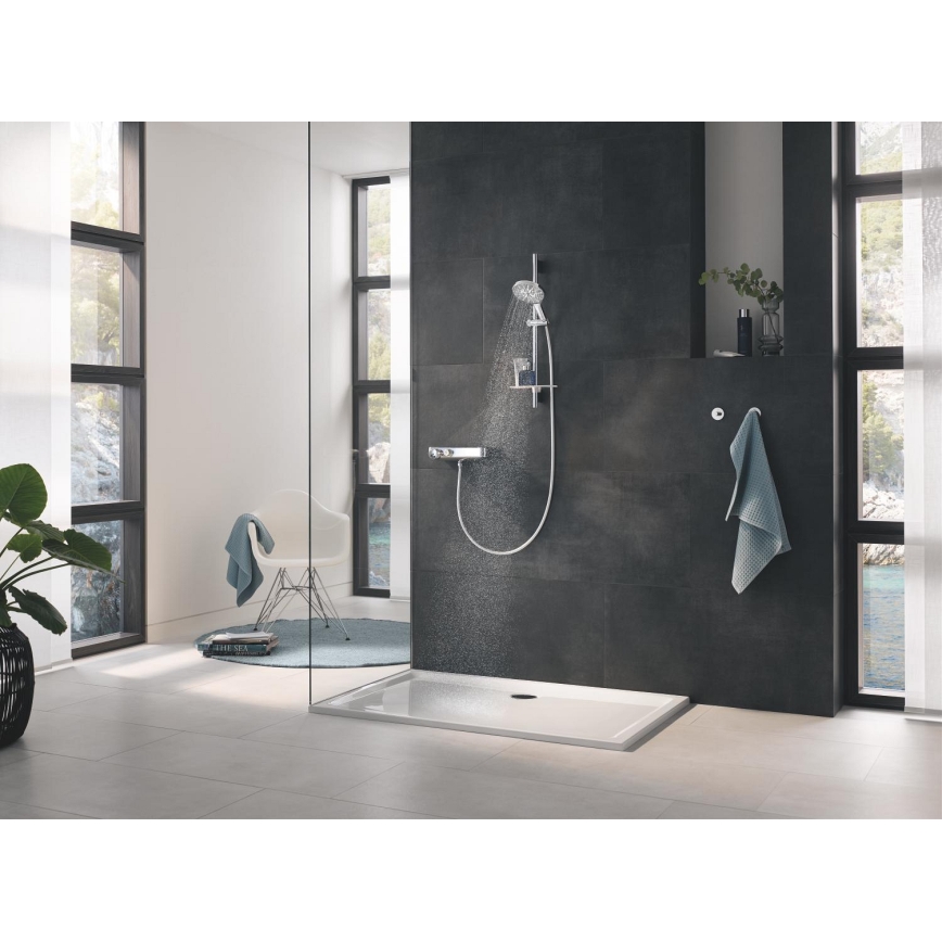 GROHE 26553000 - Handdusch RAINSHOWER SMARTACTIVE 150 mm blank krom
