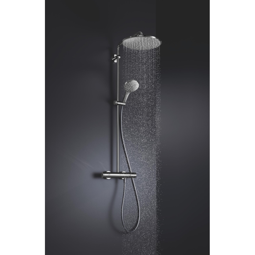 GROHE 26574000 - Handdusch RAINSHOWER SMARTACTIVE 130 mm, blank krom