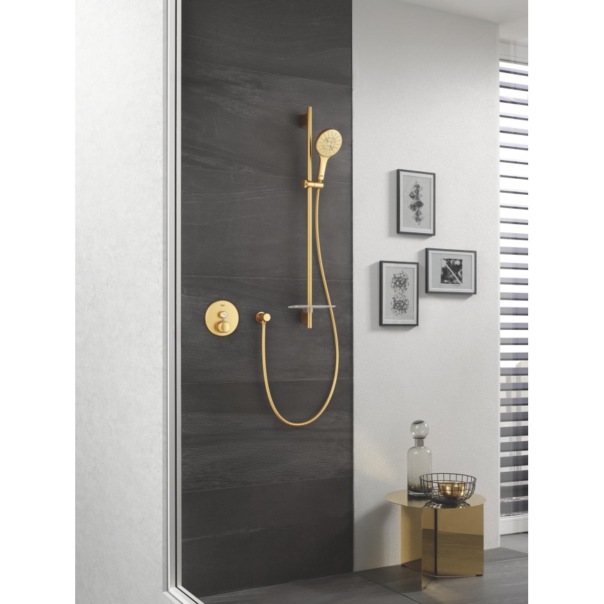 GROHE 26574GN0 - Handdusch RAINSHOWER SMARTACTIVE 130 guldfärgad