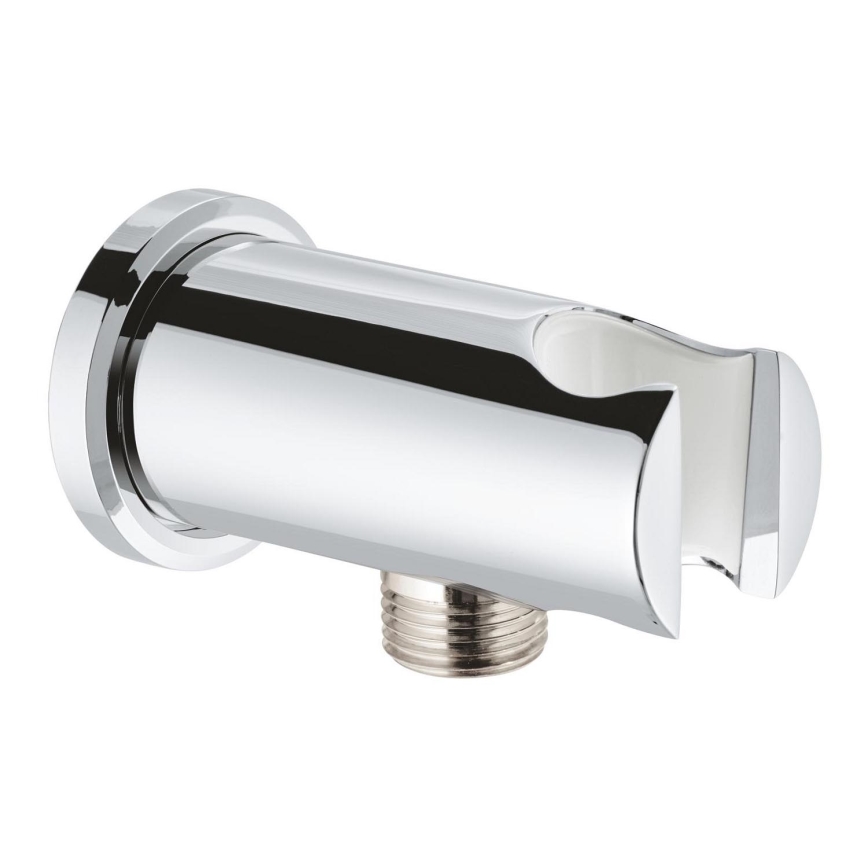 GROHE 26658000 - Vägganslutning med integrerat duschfäste Ø 48 mm, krom