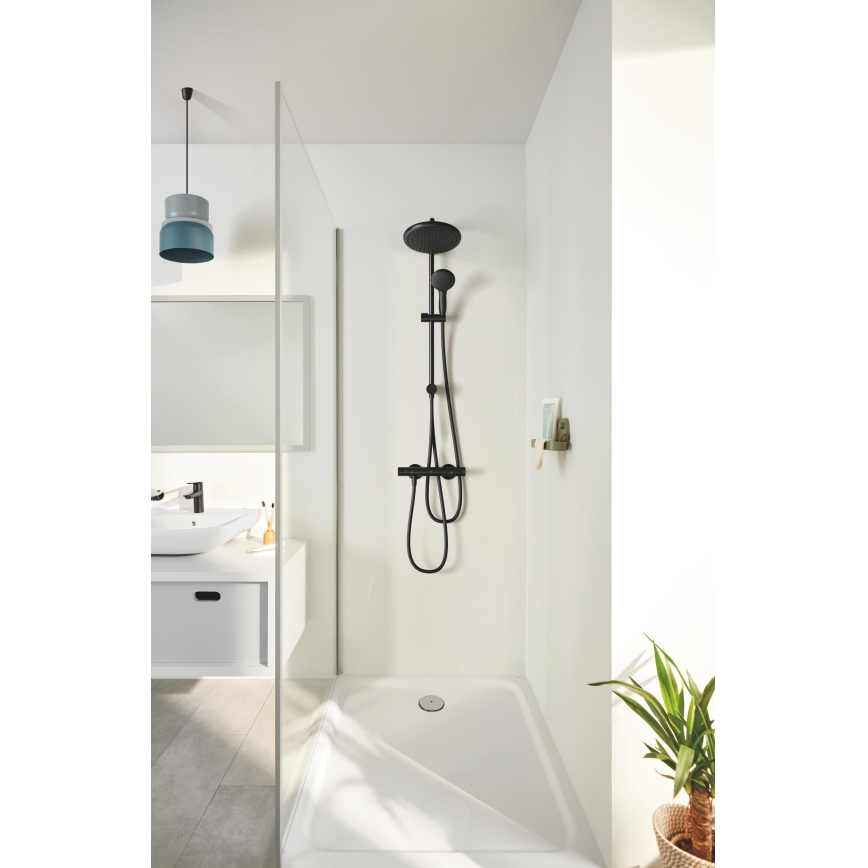 GROHE 266802431 - Duschsystem VITALIO START SYSTEM 250 390 mm svart
