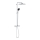 GROHE 26696001 - Duschsystem VITALIO COMFORT 250 250 × 250 mm polerad krom