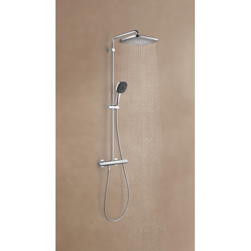 GROHE 26696001 - Duschsystem VITALIO COMFORT 250 250 × 250 mm polerad krom