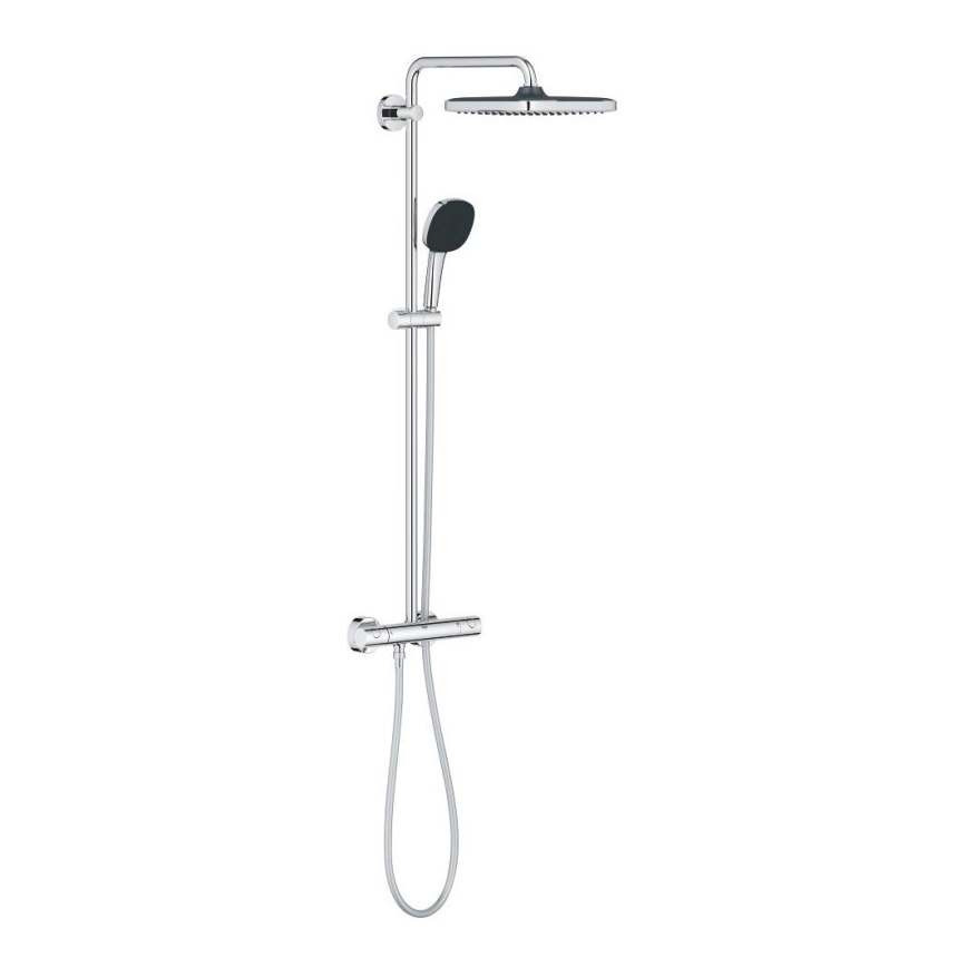 GROHE 26697001 - Duschsystem VITALIO COMFORT 250 250 × 250 mm polerad krom