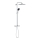 GROHE 26697001 - Duschsystem VITALIO COMFORT 250 250 × 250 mm polerad krom