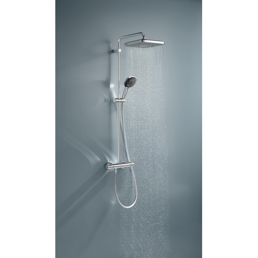 GROHE 26697001 - Duschsystem VITALIO COMFORT 250 250 × 250 mm polerad krom