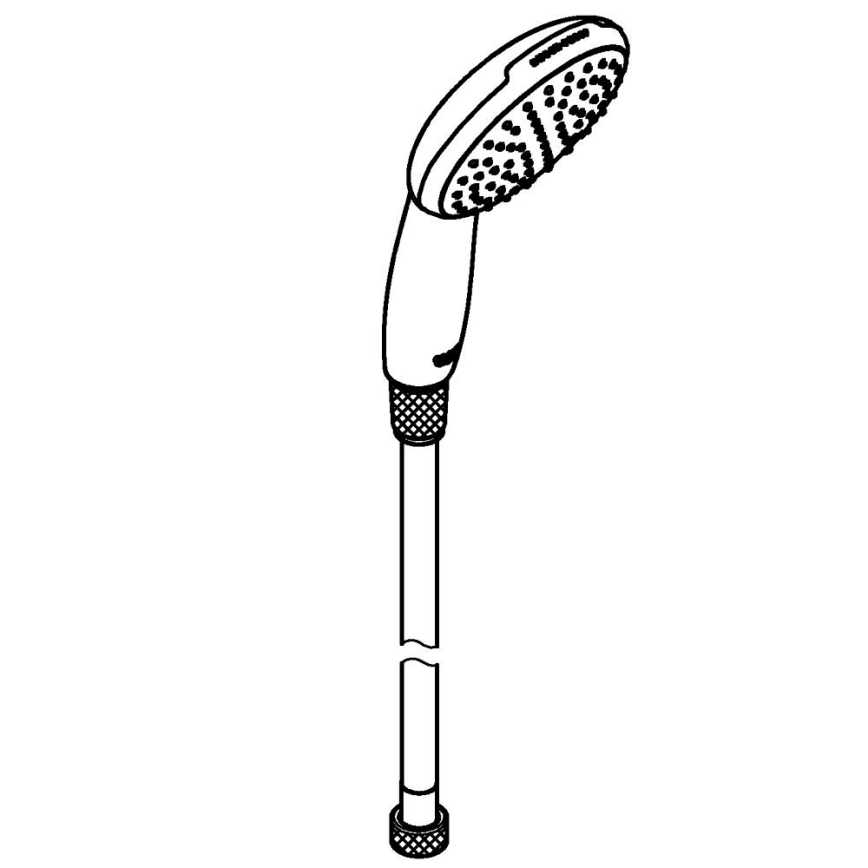 GROHE 26720001 - Handdusch VITALIO START 110 1500 mm polerad krom