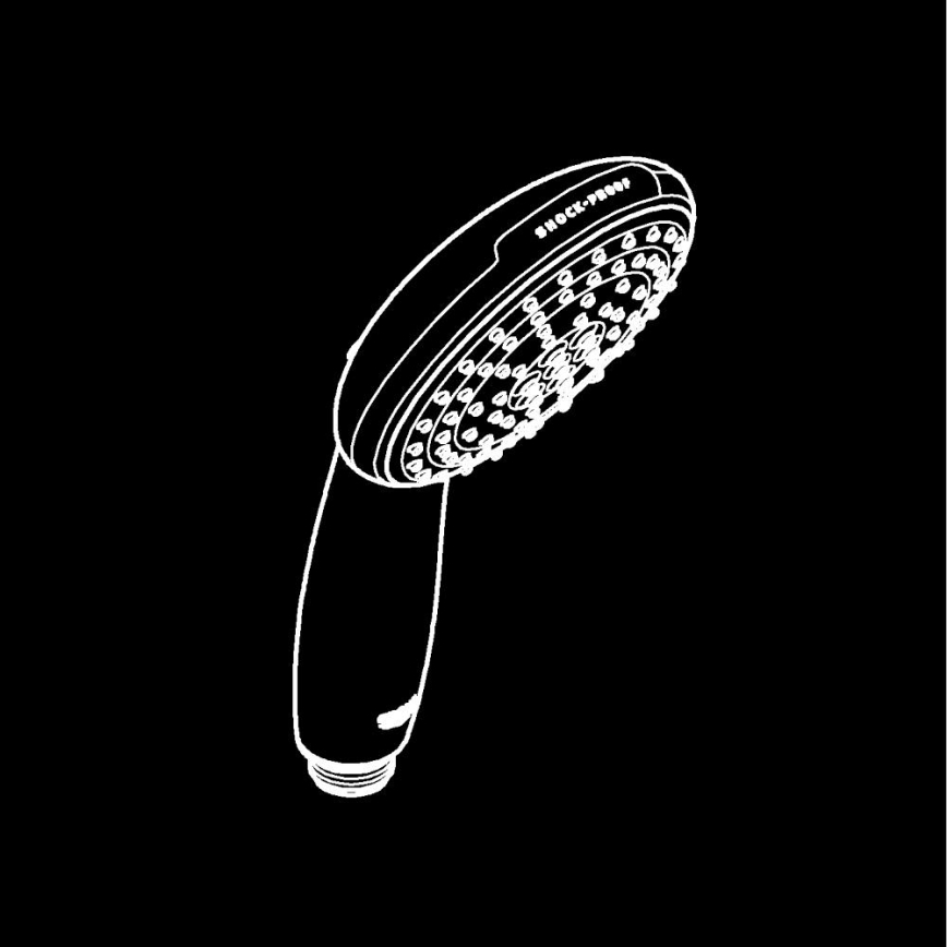 GROHE 26948001 - Handdusch VITALIO START 110 110 mm polerad krom